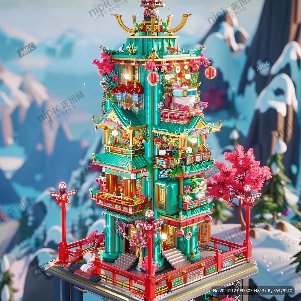 2023新年堆头小景
