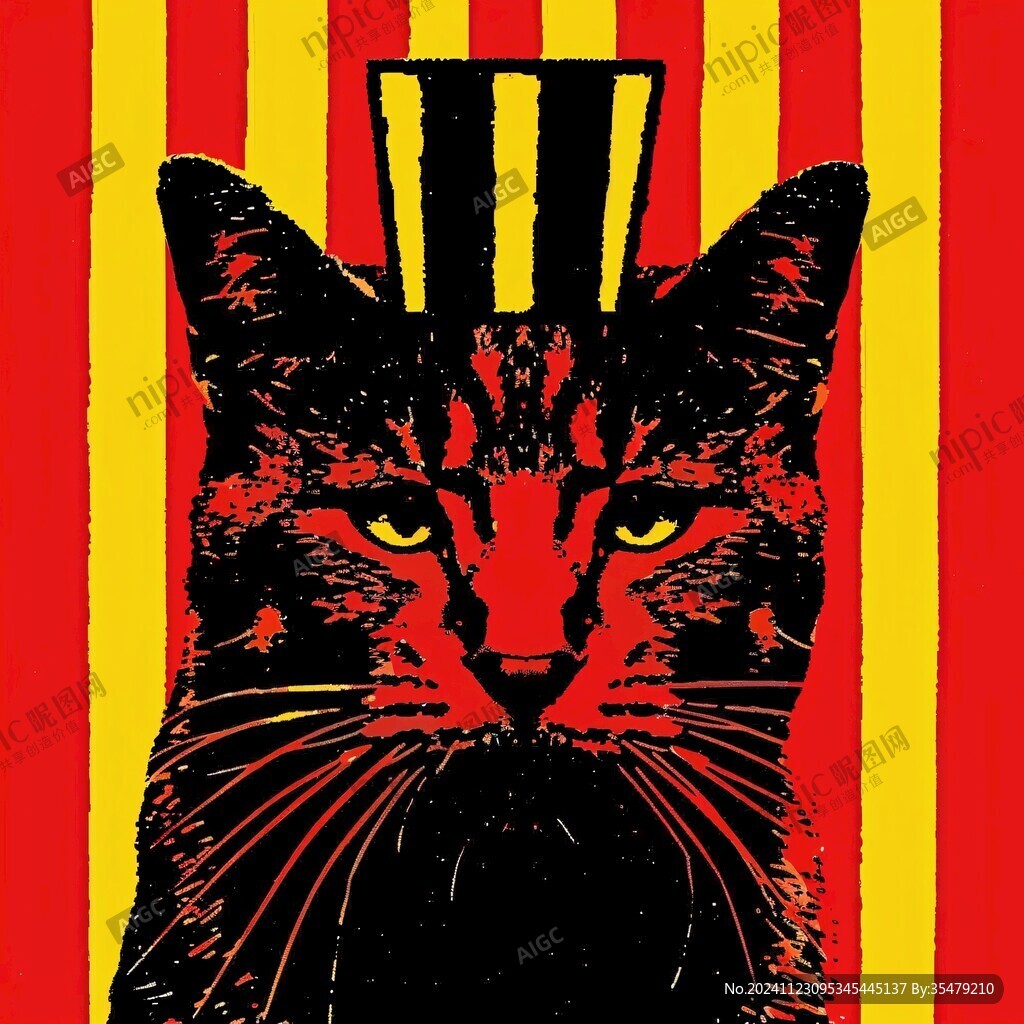 猫咪潮流海报