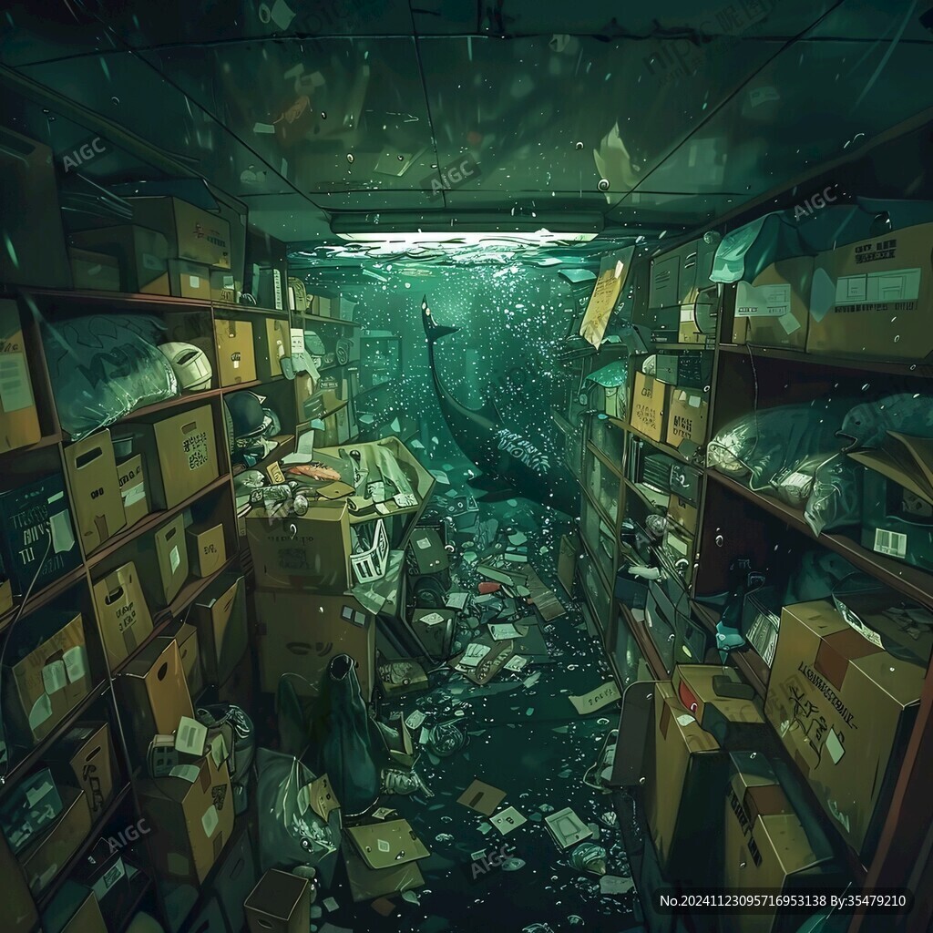 插画海洋馆