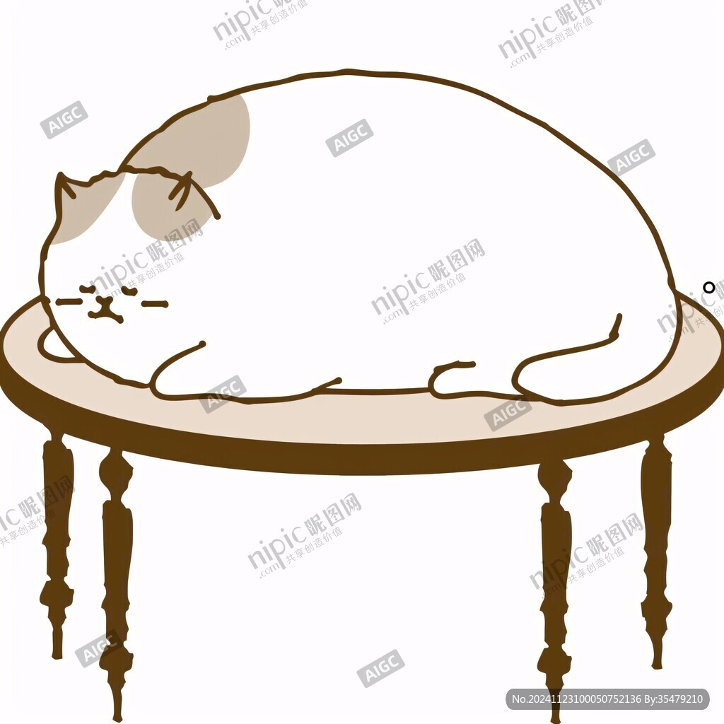 卡通小肥猫