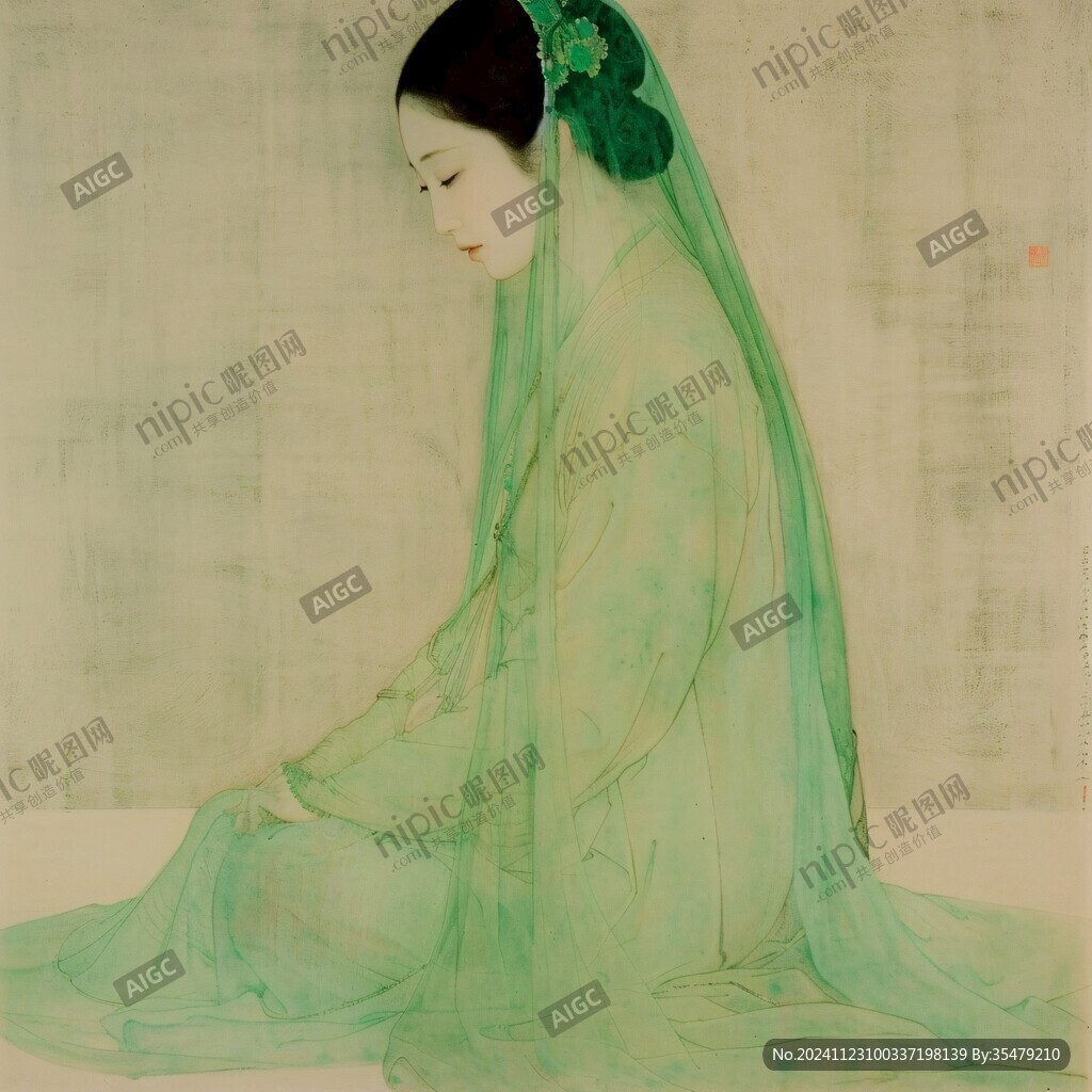 工笔仕女