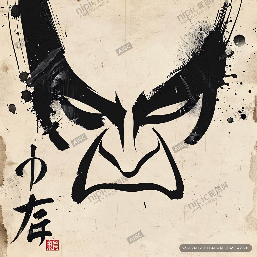 武士形象设计