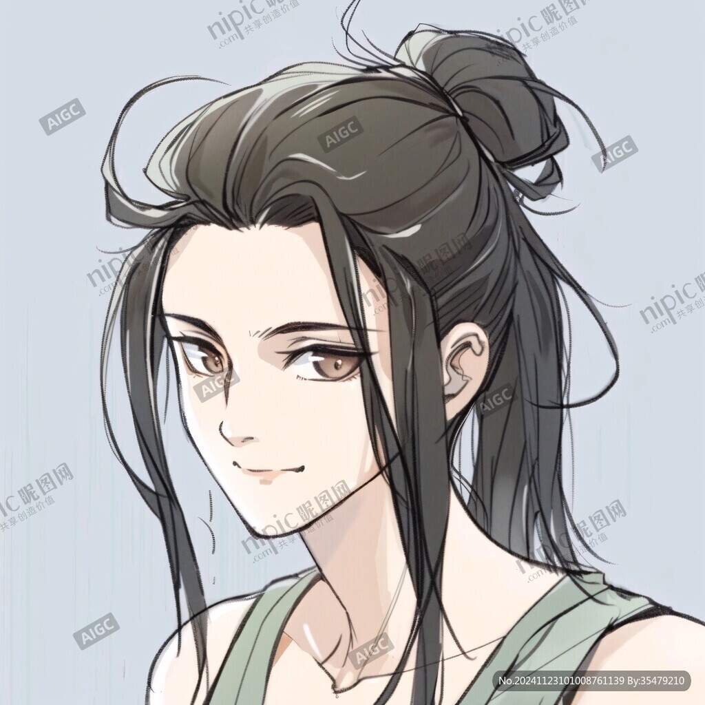卡通女侠头像