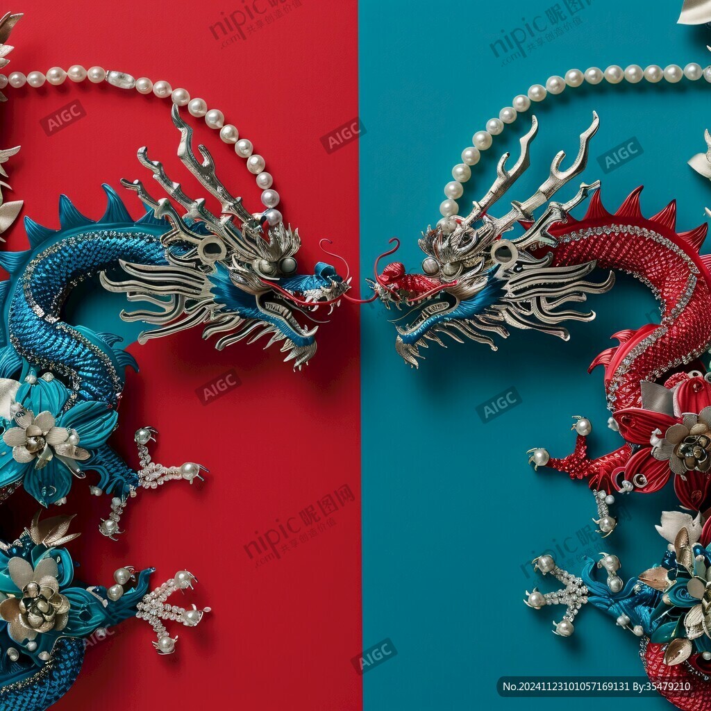 龙年立体装饰