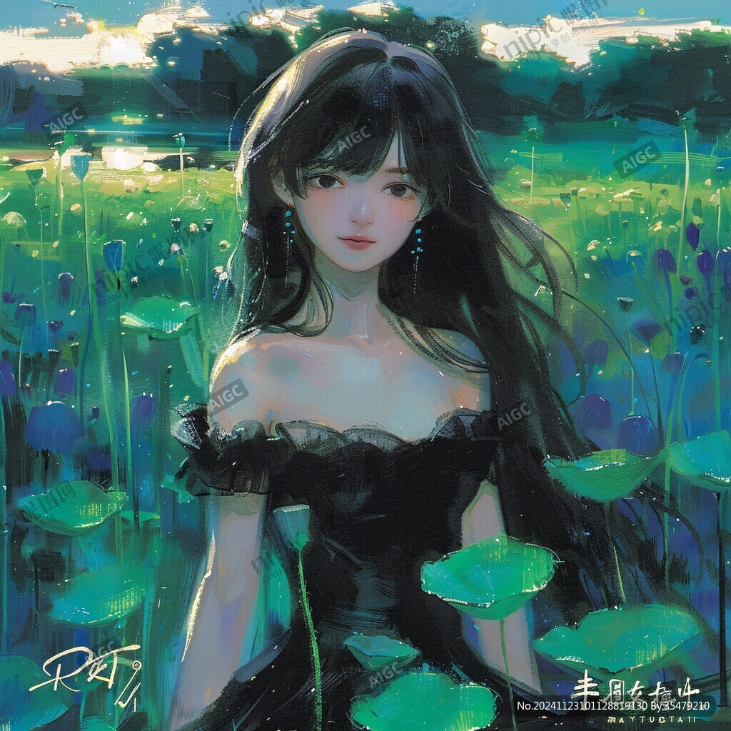 厚涂少女