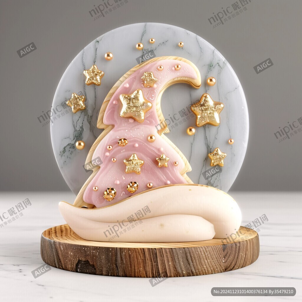 3d圣诞节插画