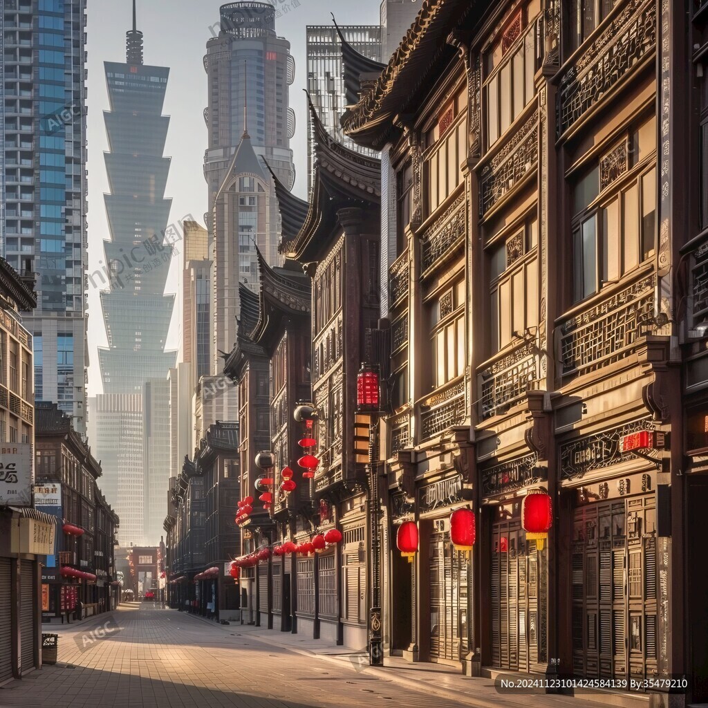 中式沿街