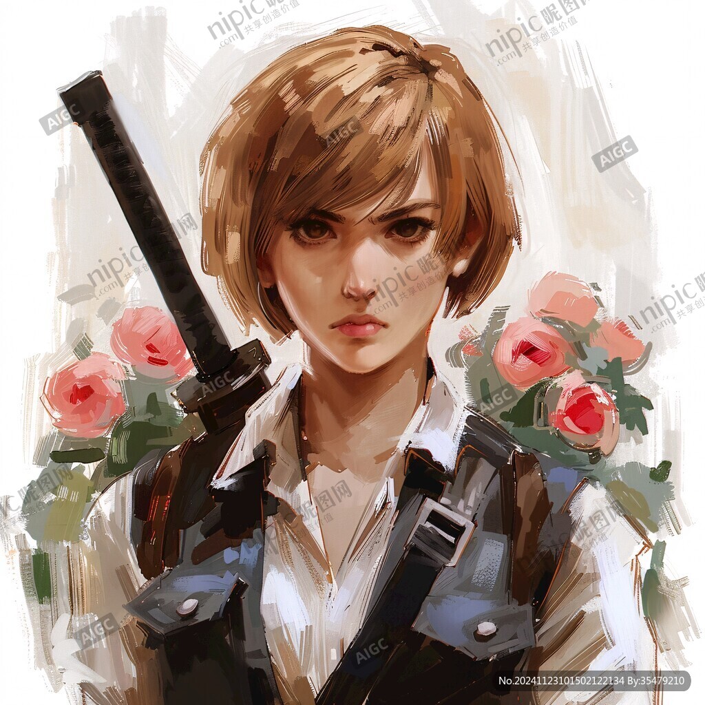 厚涂少女
