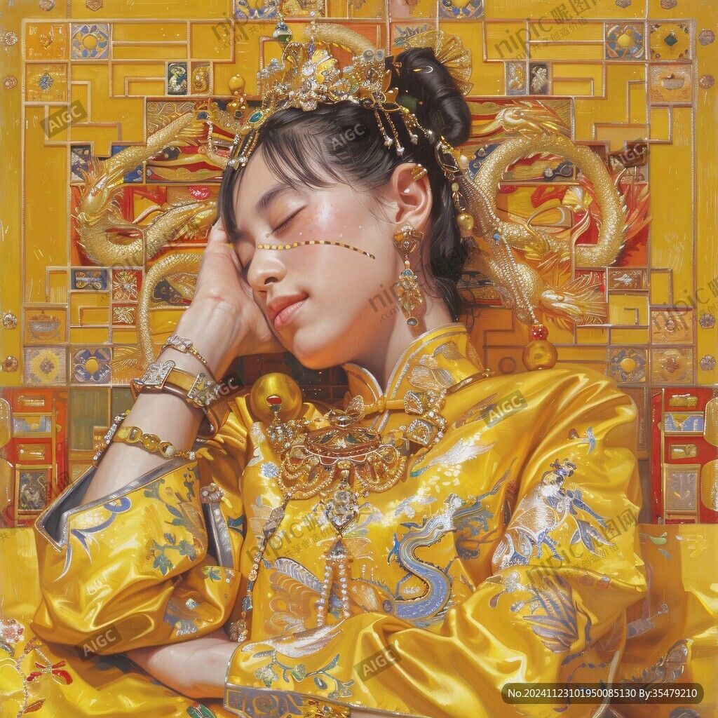 汉服秀禾装饰