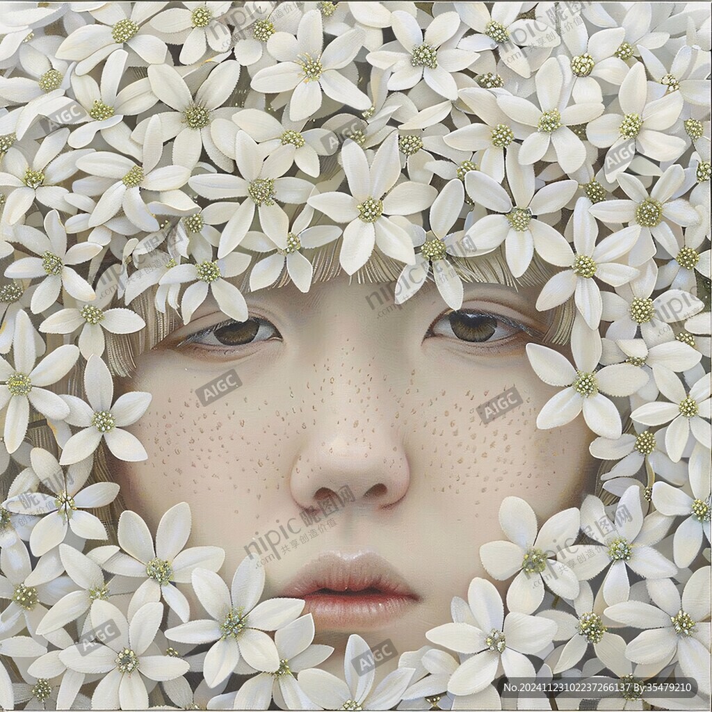 写实人物插画