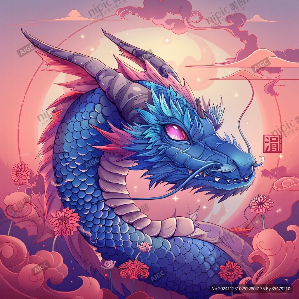 龙年插画合集
