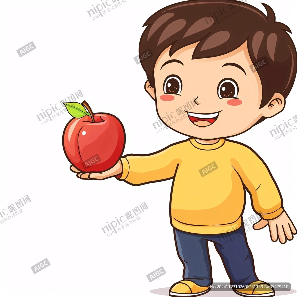 小苹果卡通形象
