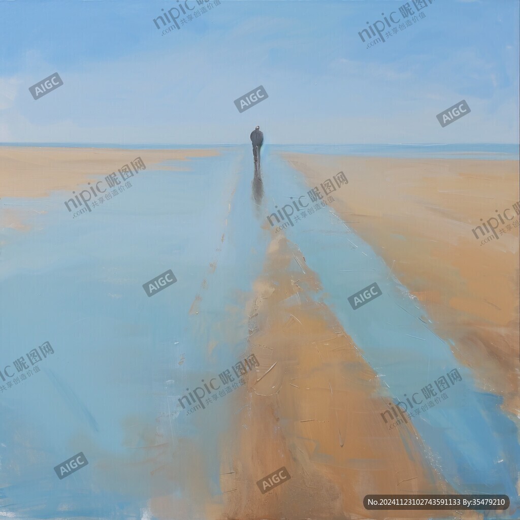 风景厚涂