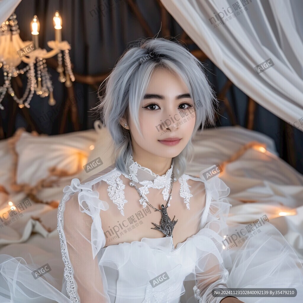 婚纱少女