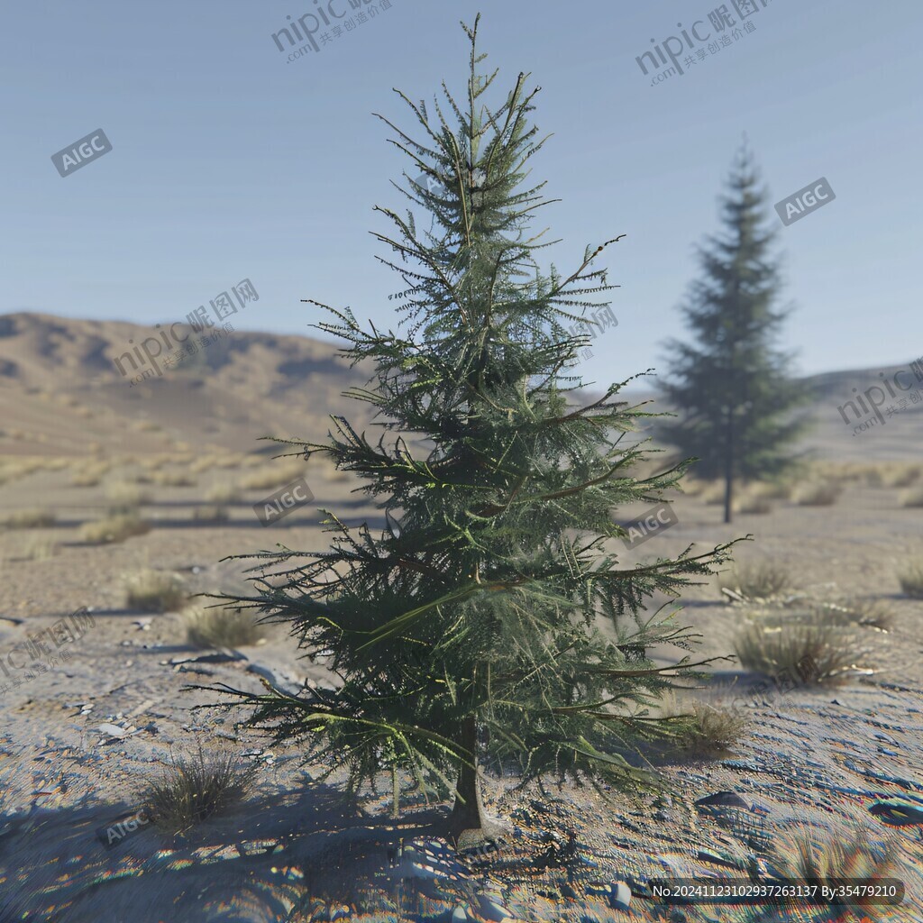 3dmax植物