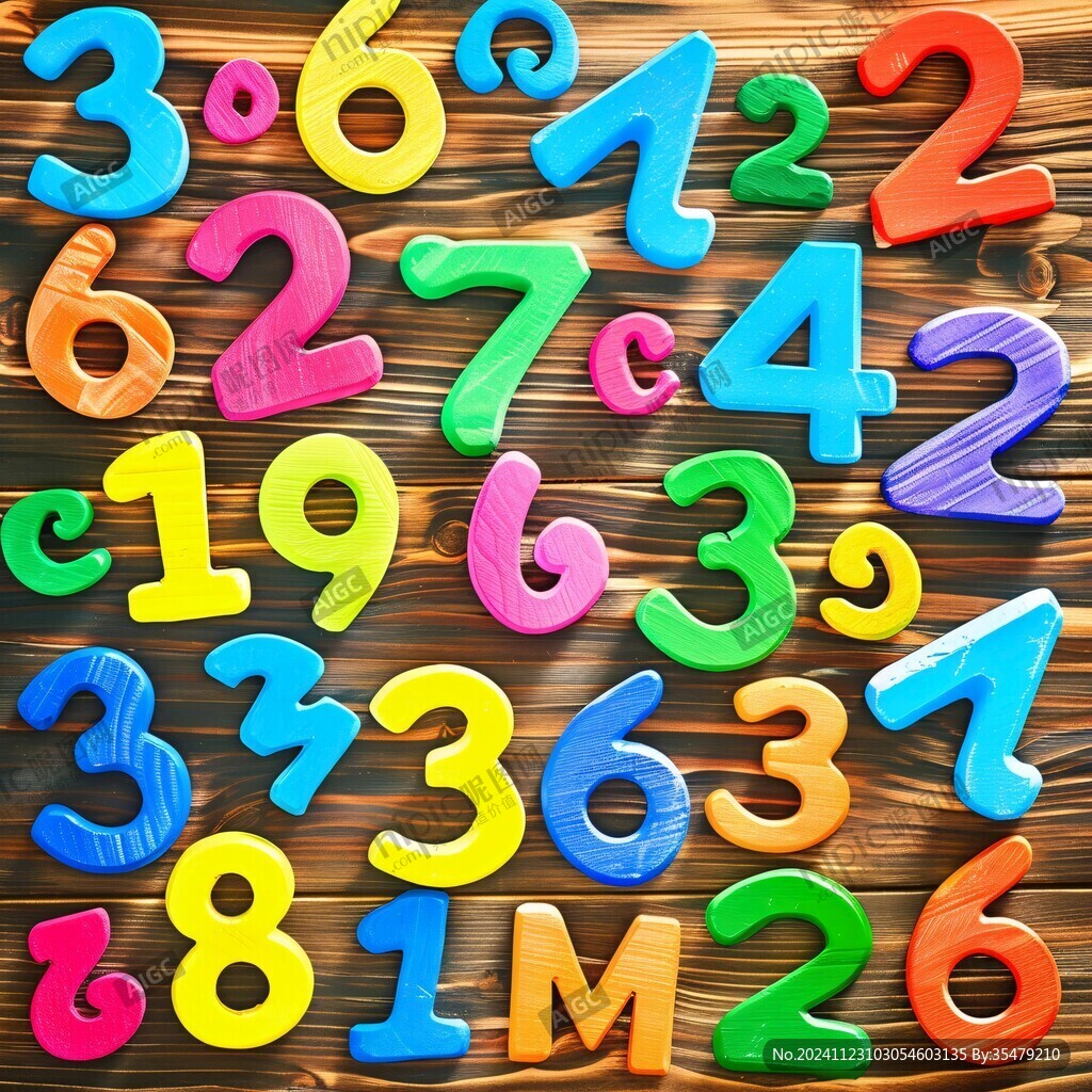 0至9数字