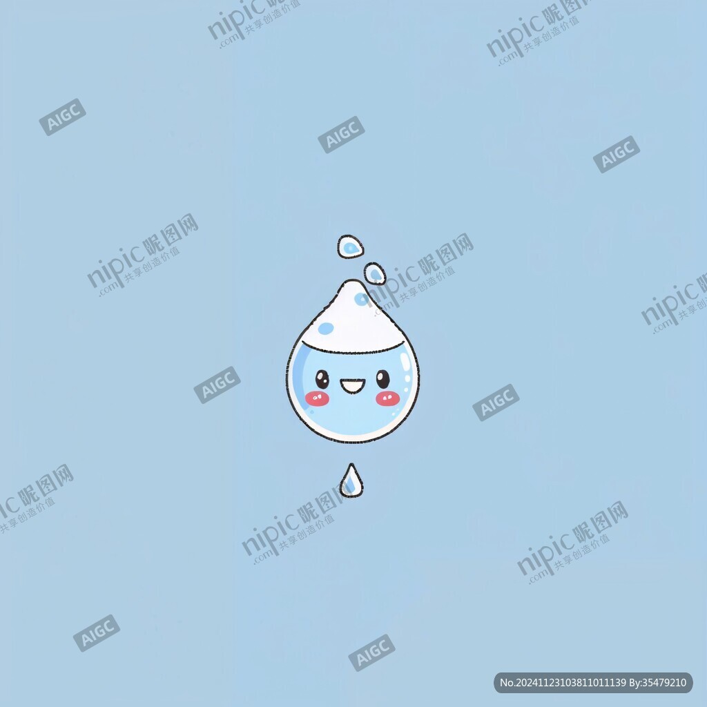 卡通水滴头像