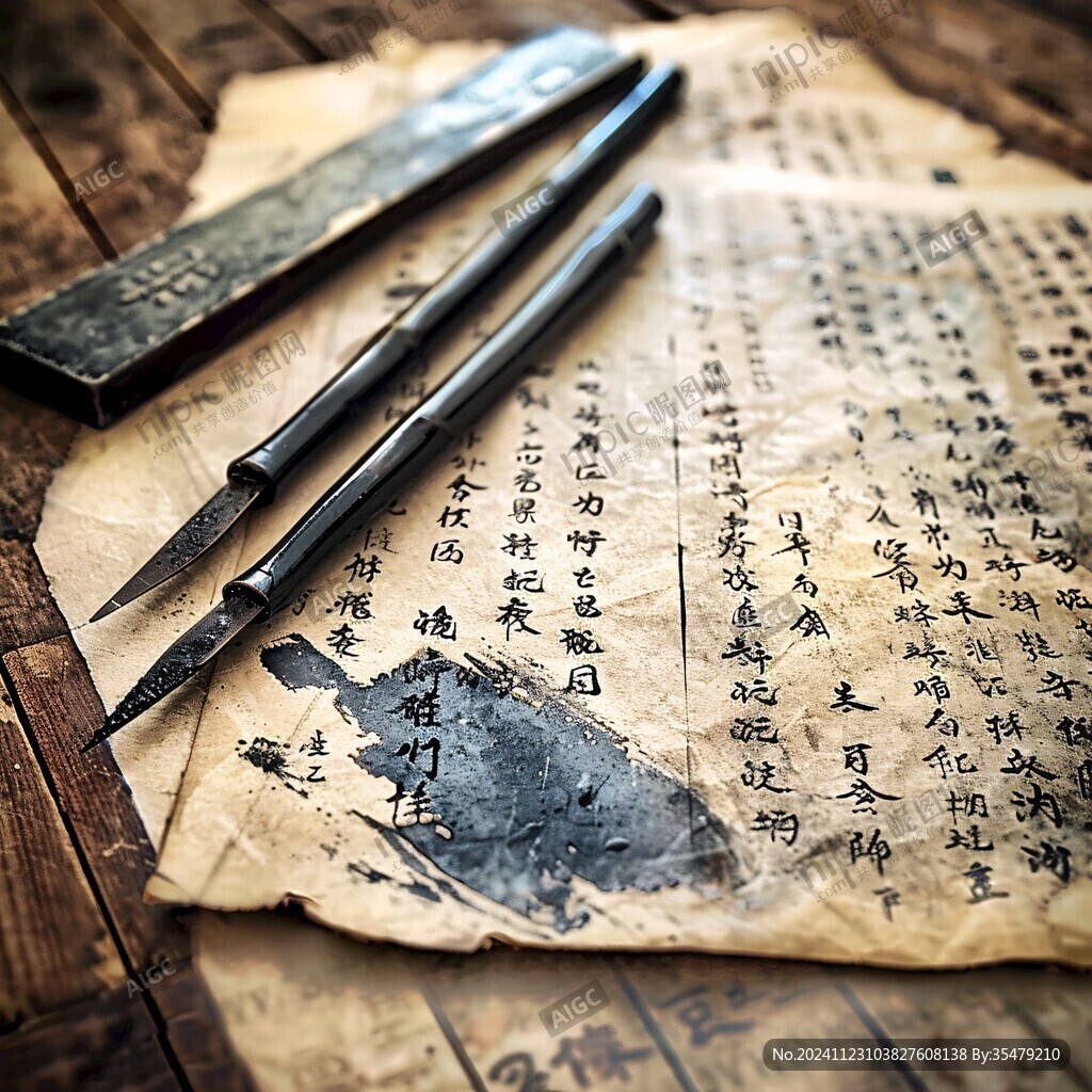 中式书写工具