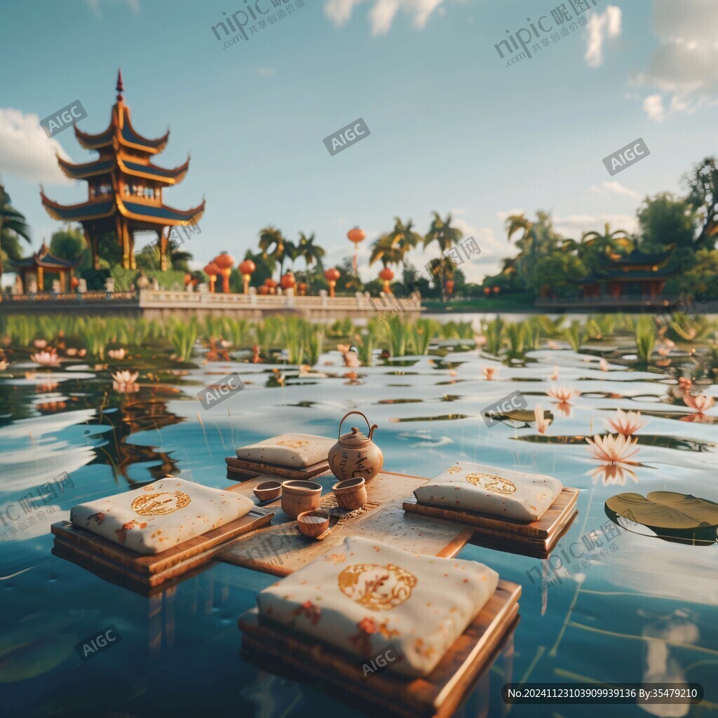 水上场景建模