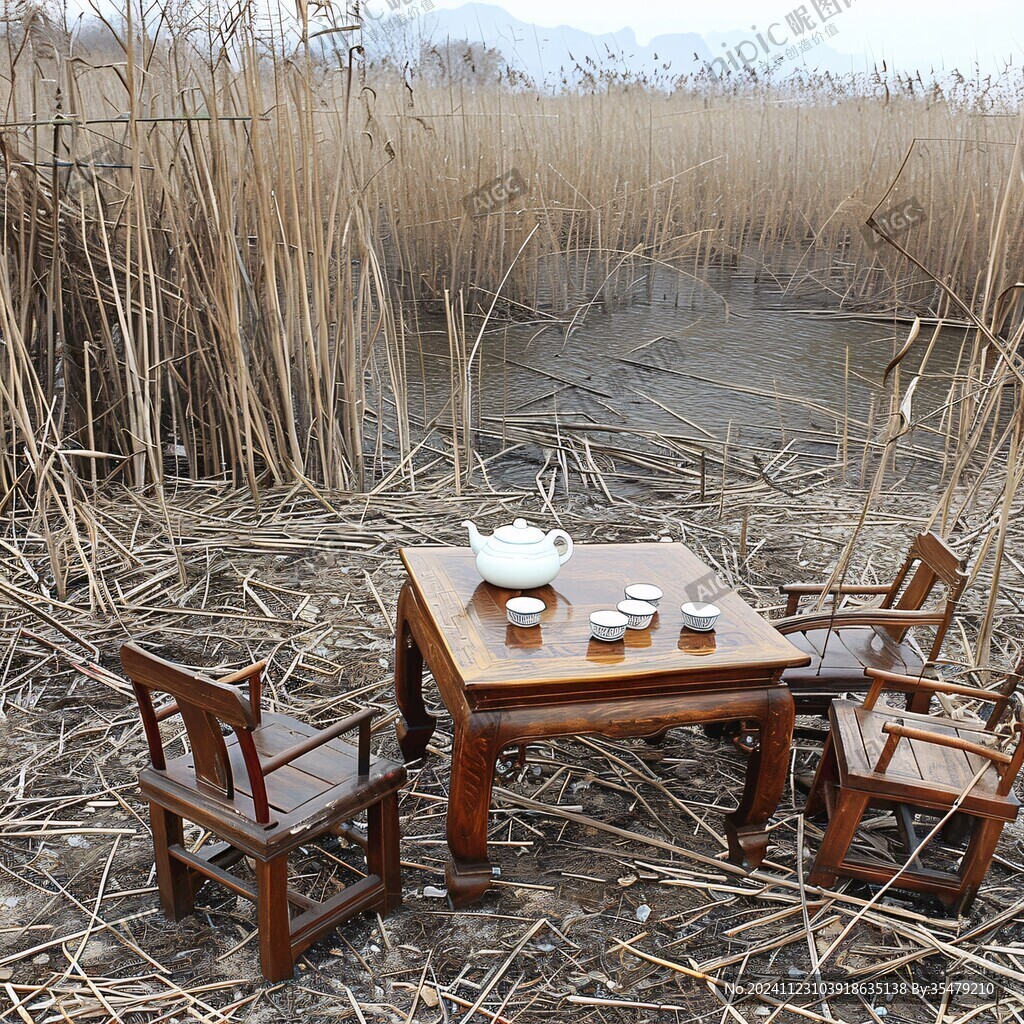 景区茶桌