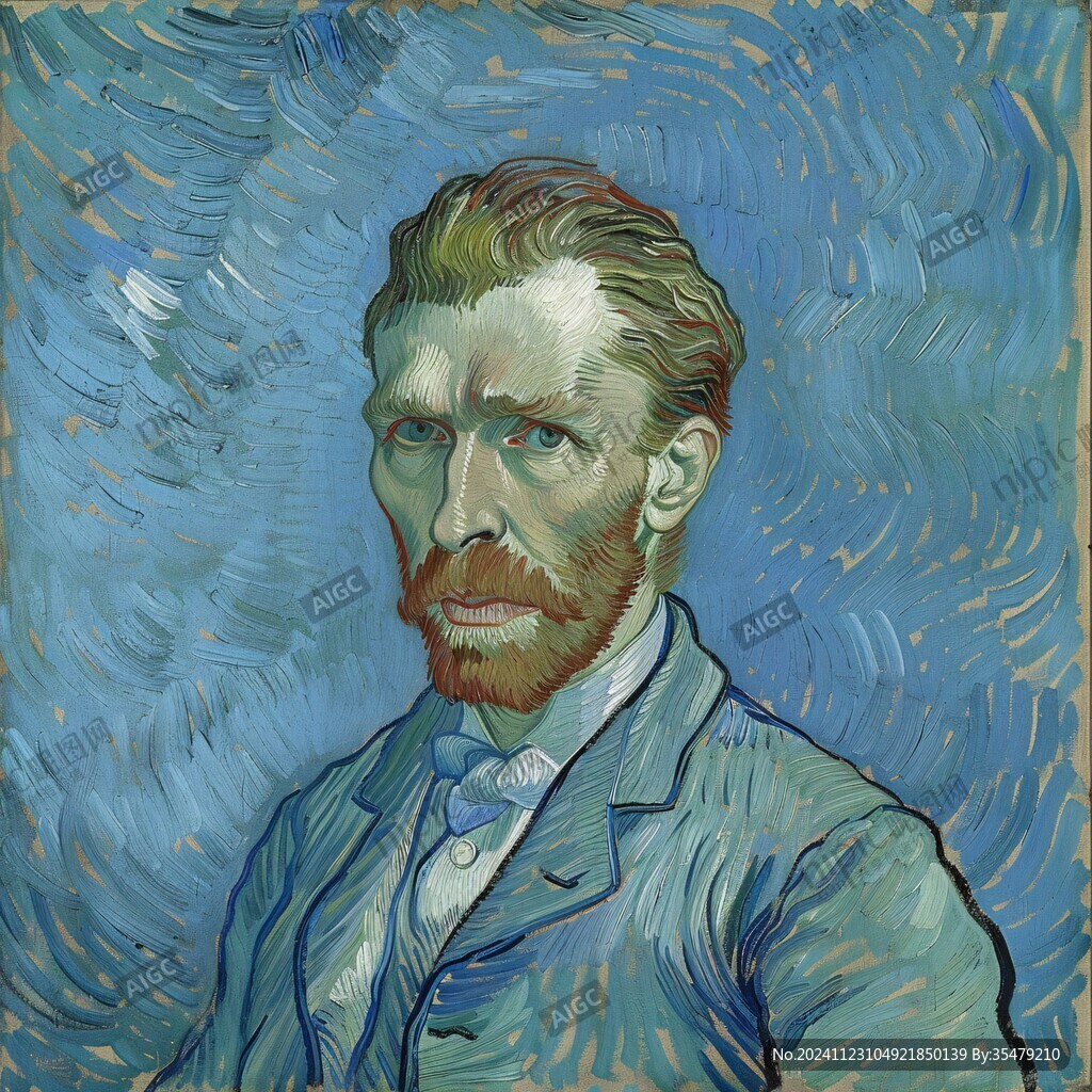 没有耳朵的梵高自画像