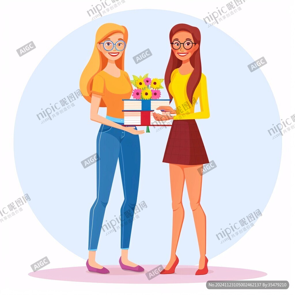 妇女女性朋友模特走秀
