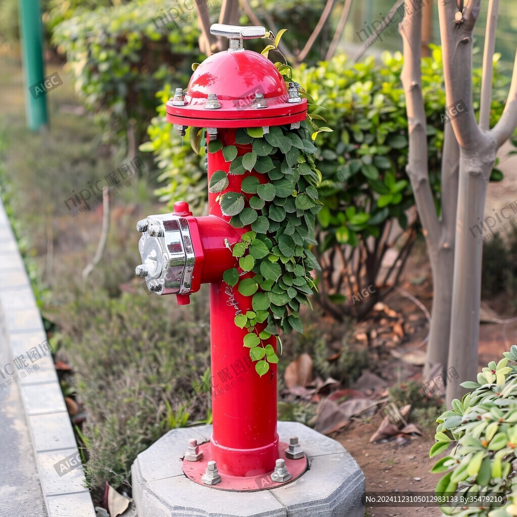 草丛消防栓