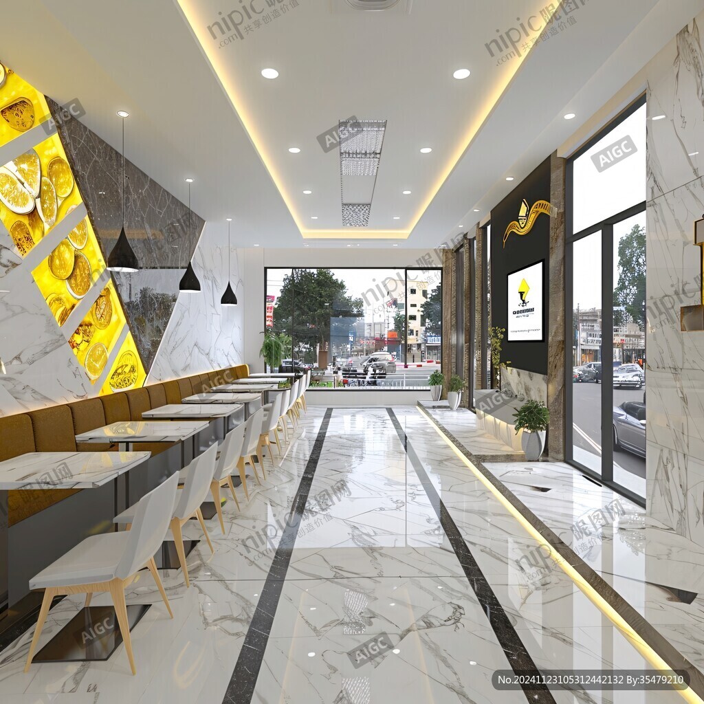 快餐店效果
