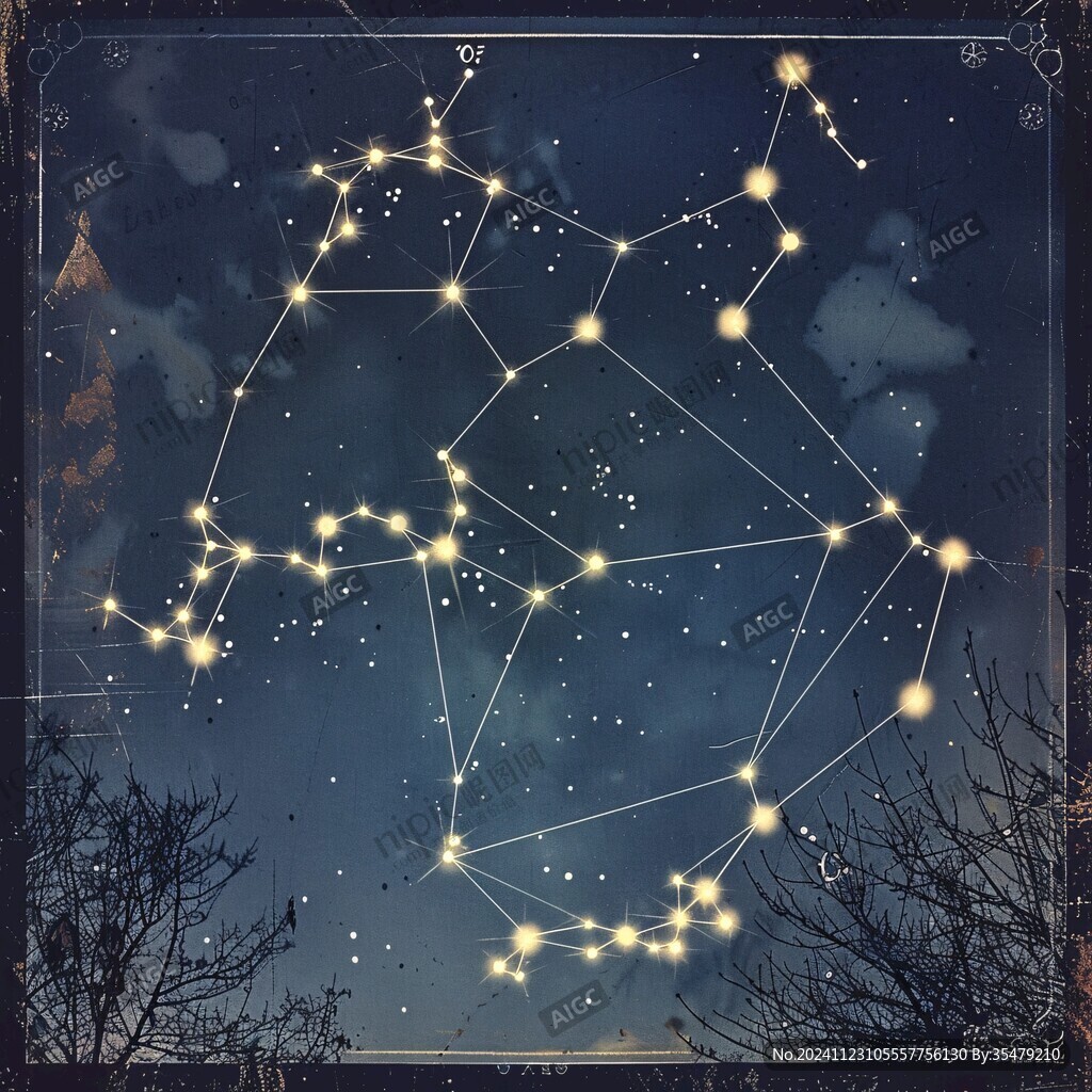 星座海报素材