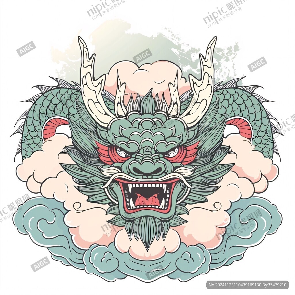 青龙手绘