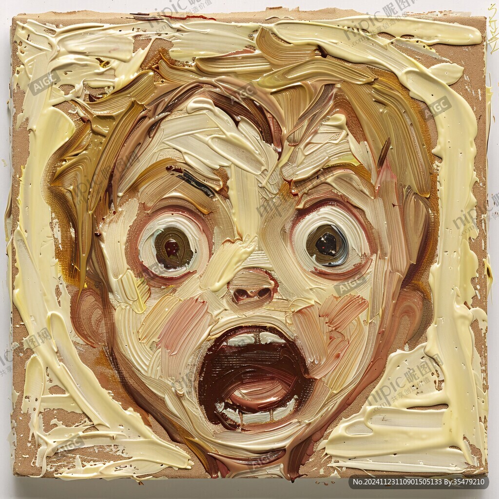 焦躁装饰画
