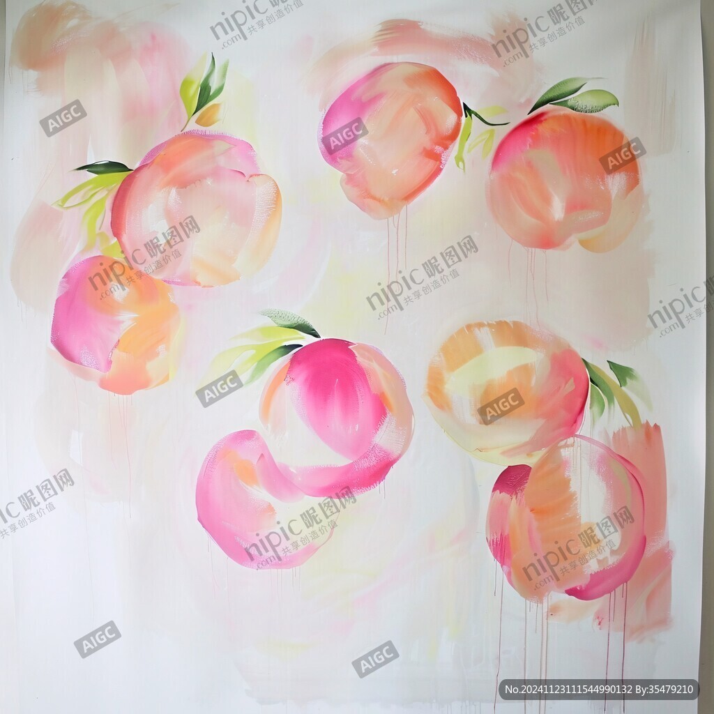 郁金香壁画