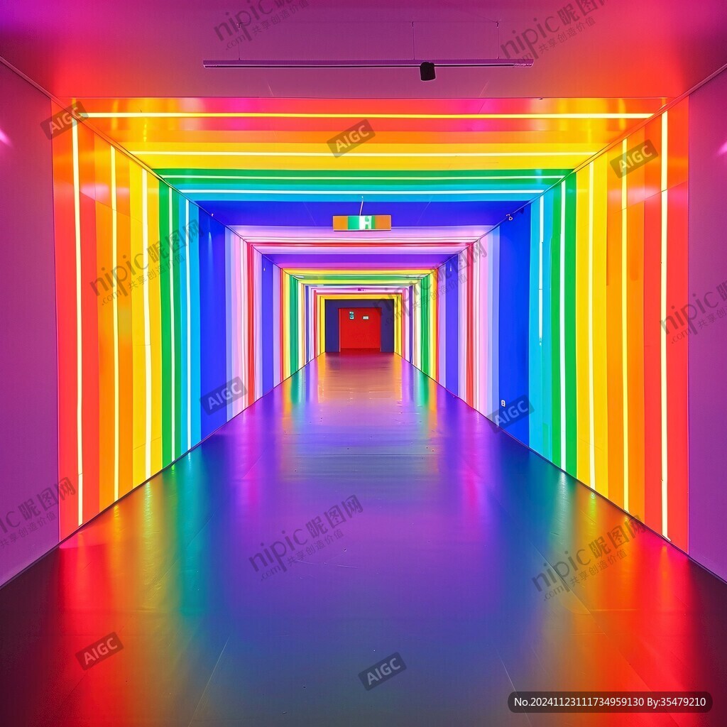彩虹过道