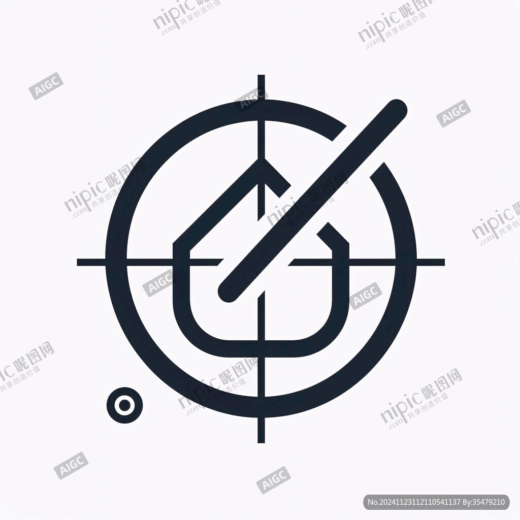 瞄准标志logo