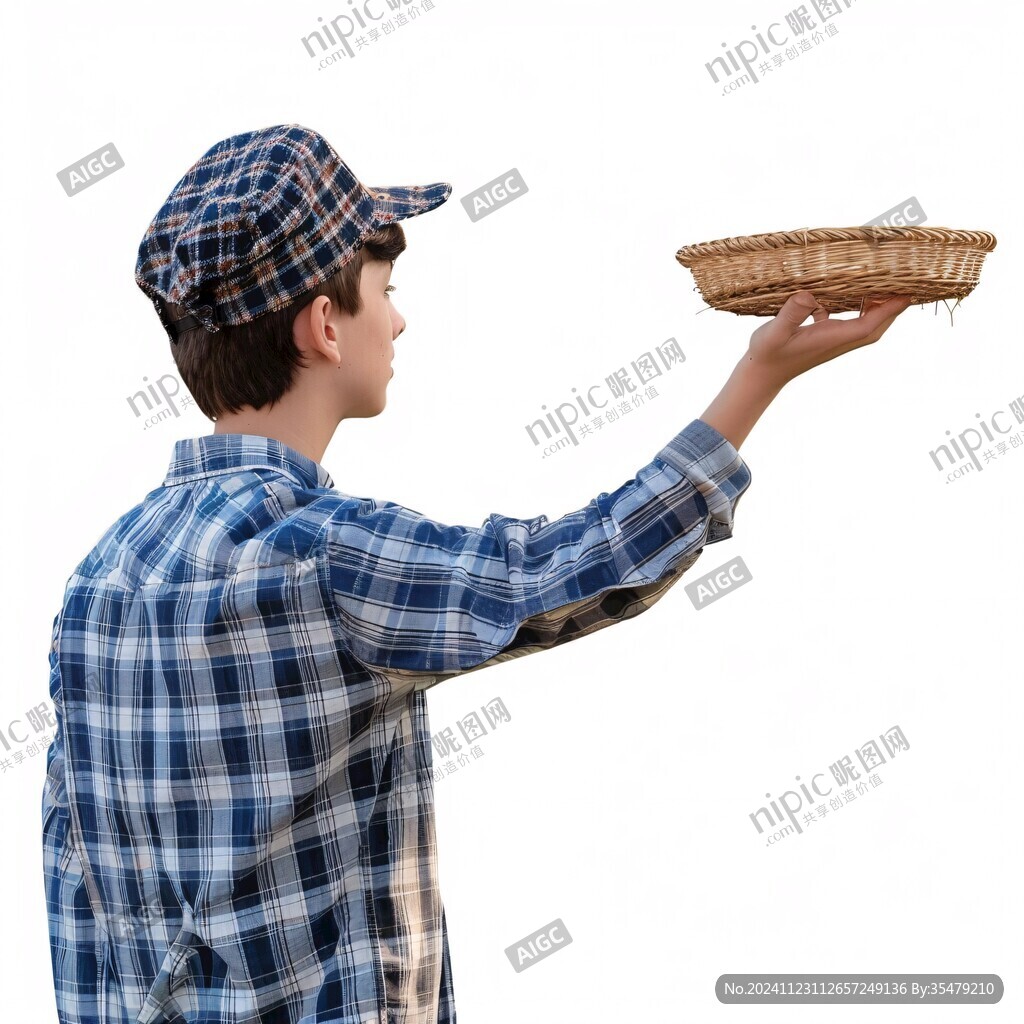 挑菜筐的人