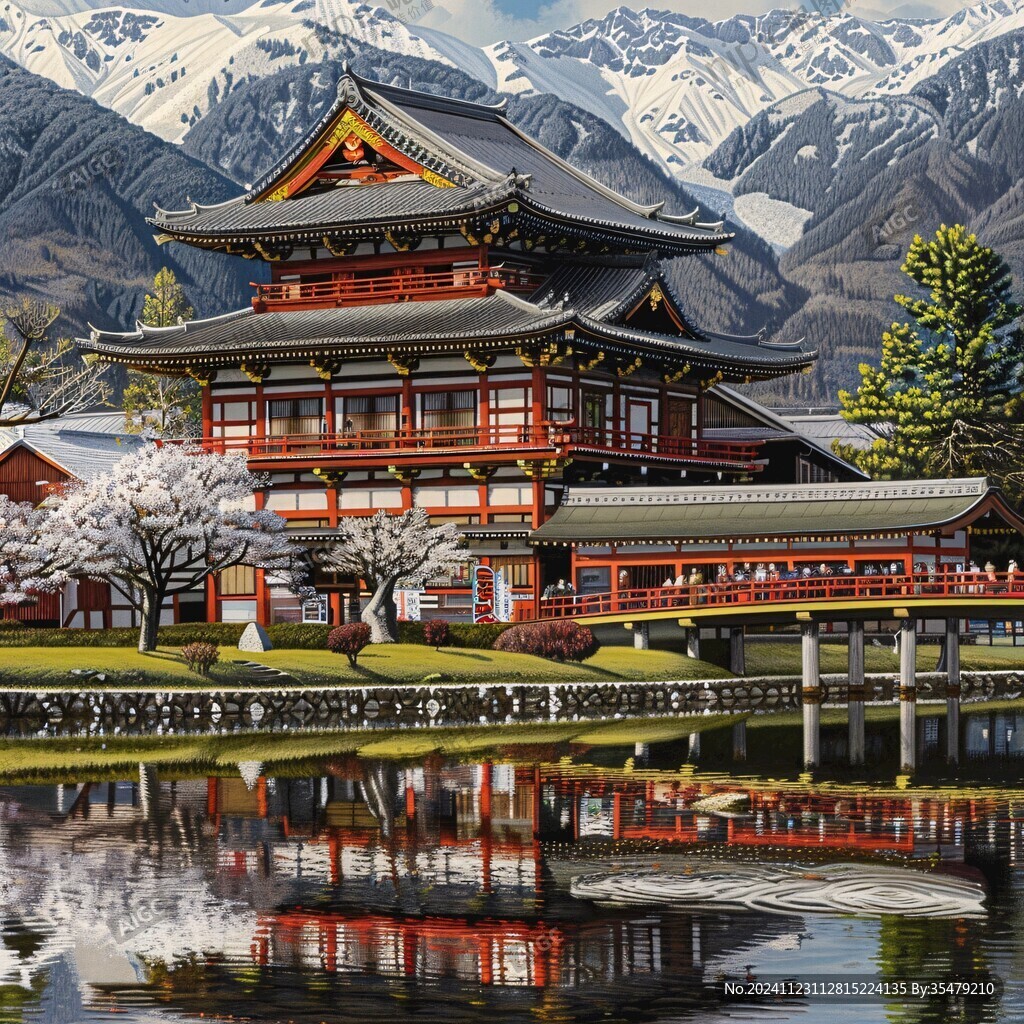 雪山古楼