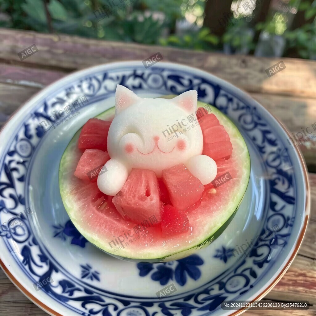 猫仔粥仙草西瓜
