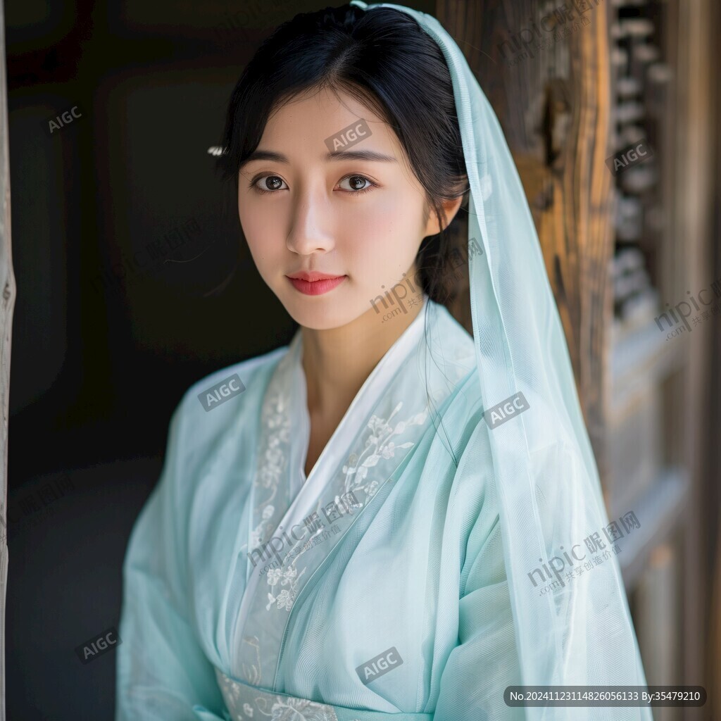 古装汉韵汉服美女