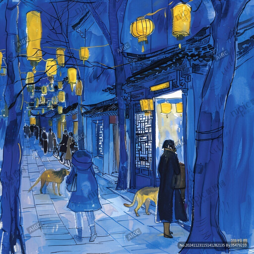 南后街插画