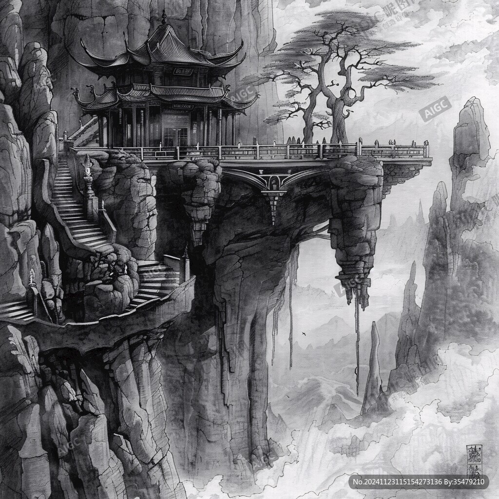 奈何桥插画