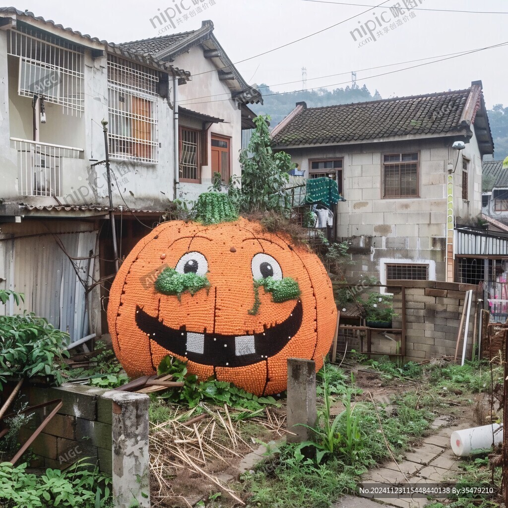 稻草人南瓜头