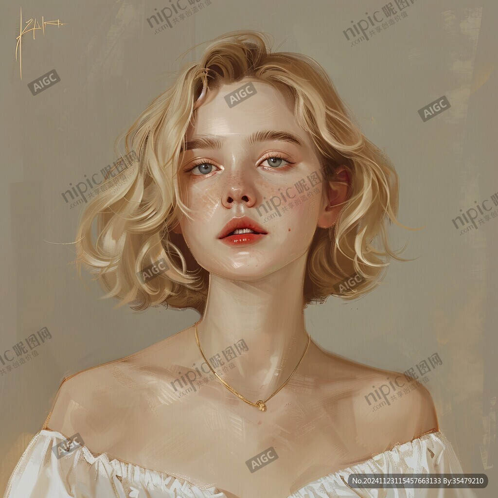 厚涂少女