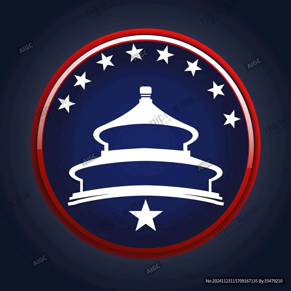 京城标志天坛logo