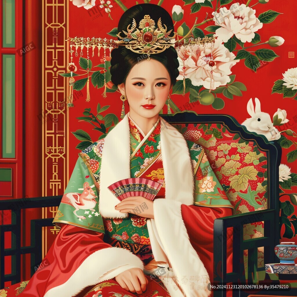 古典宫廷贵妃