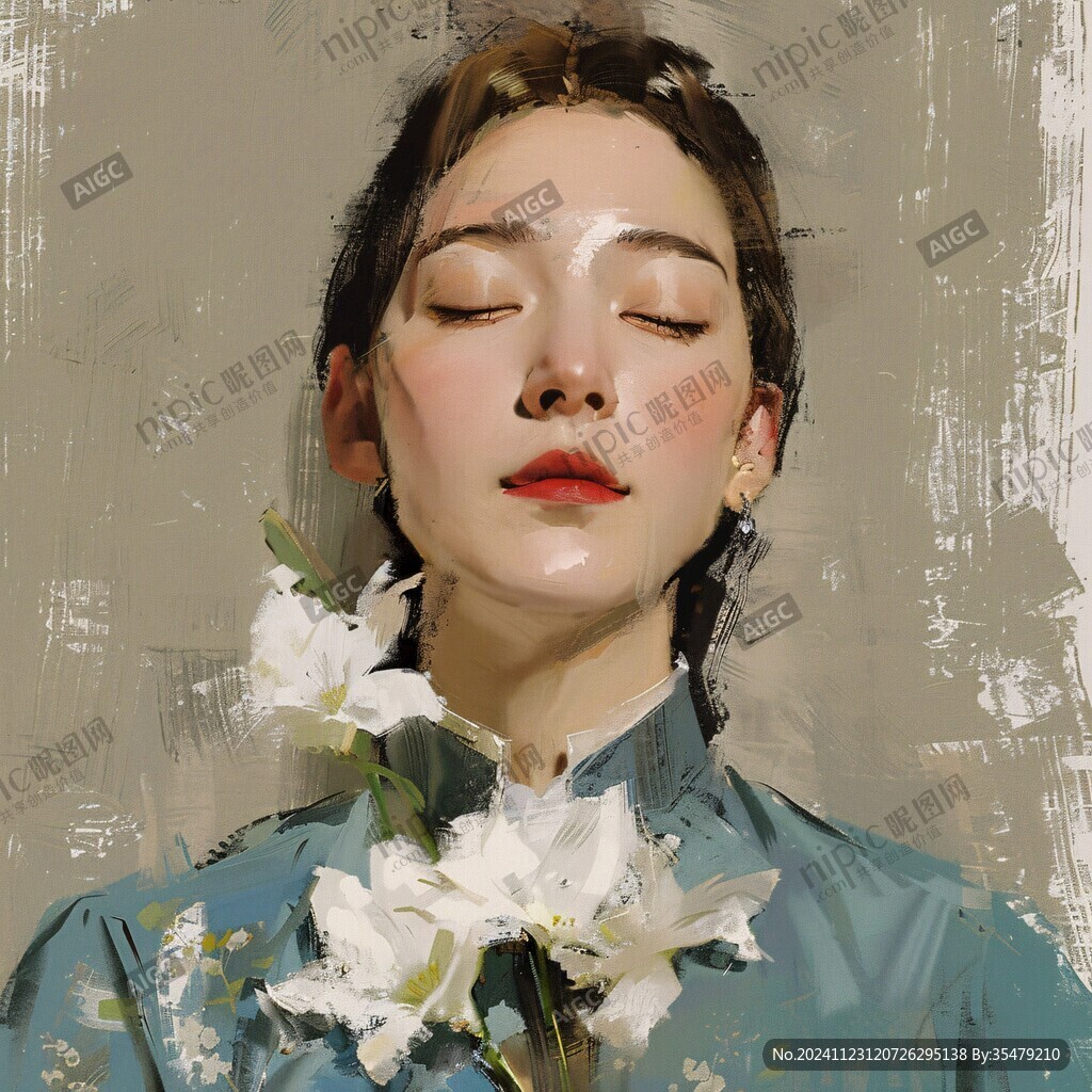 板绘人像
