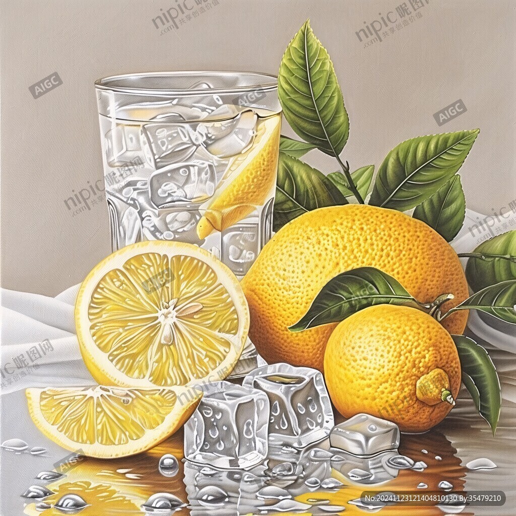 果汁装饰画