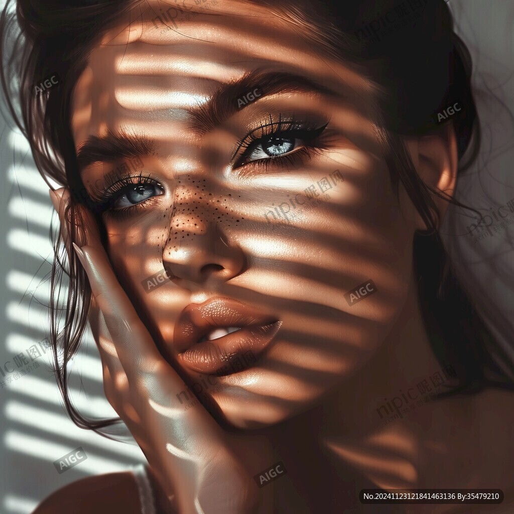 写实人物插画