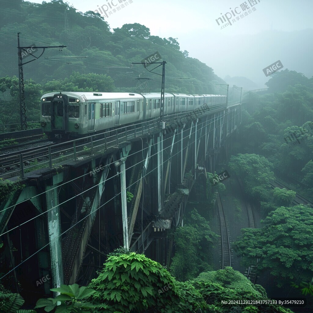 雾中列车