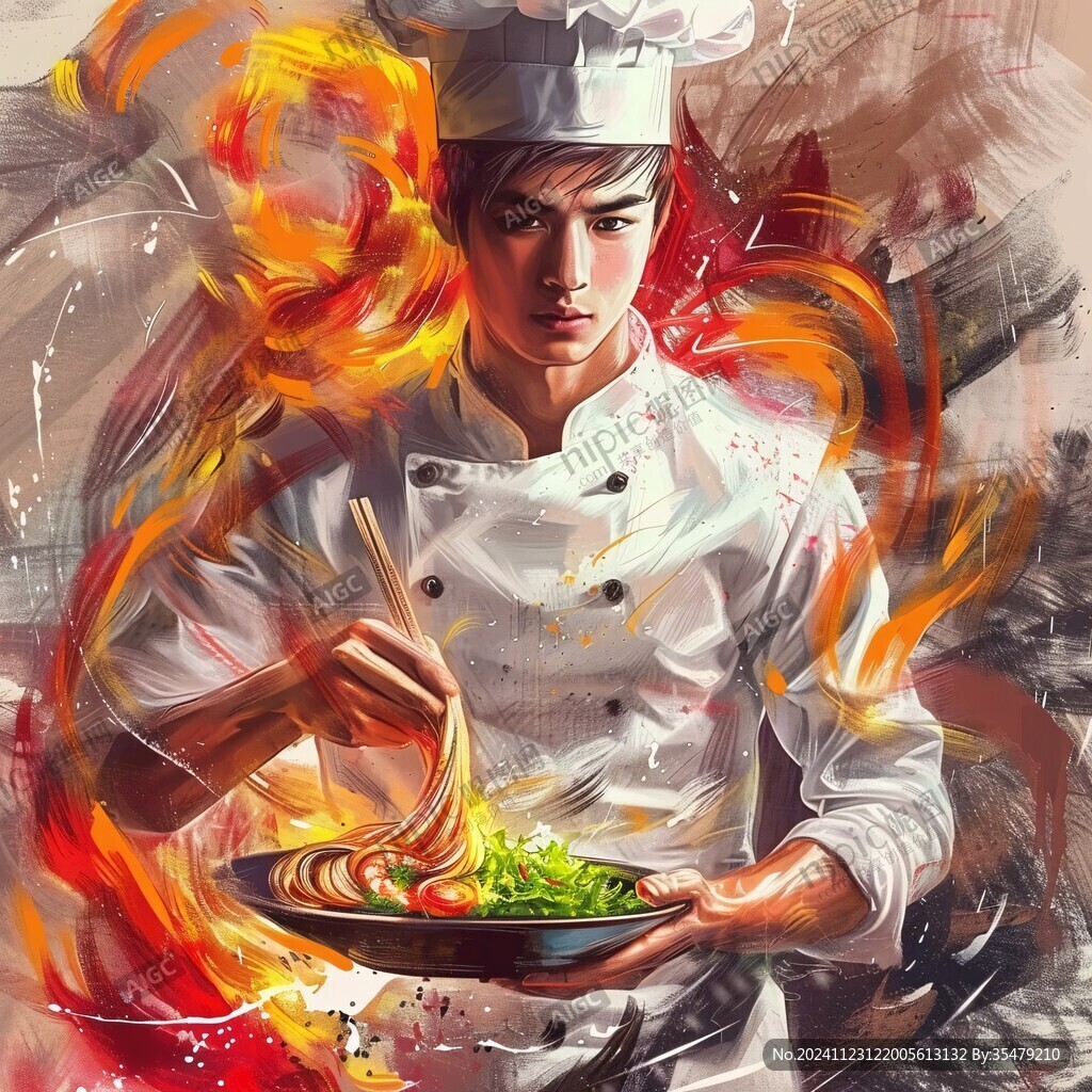 冬阴功插画