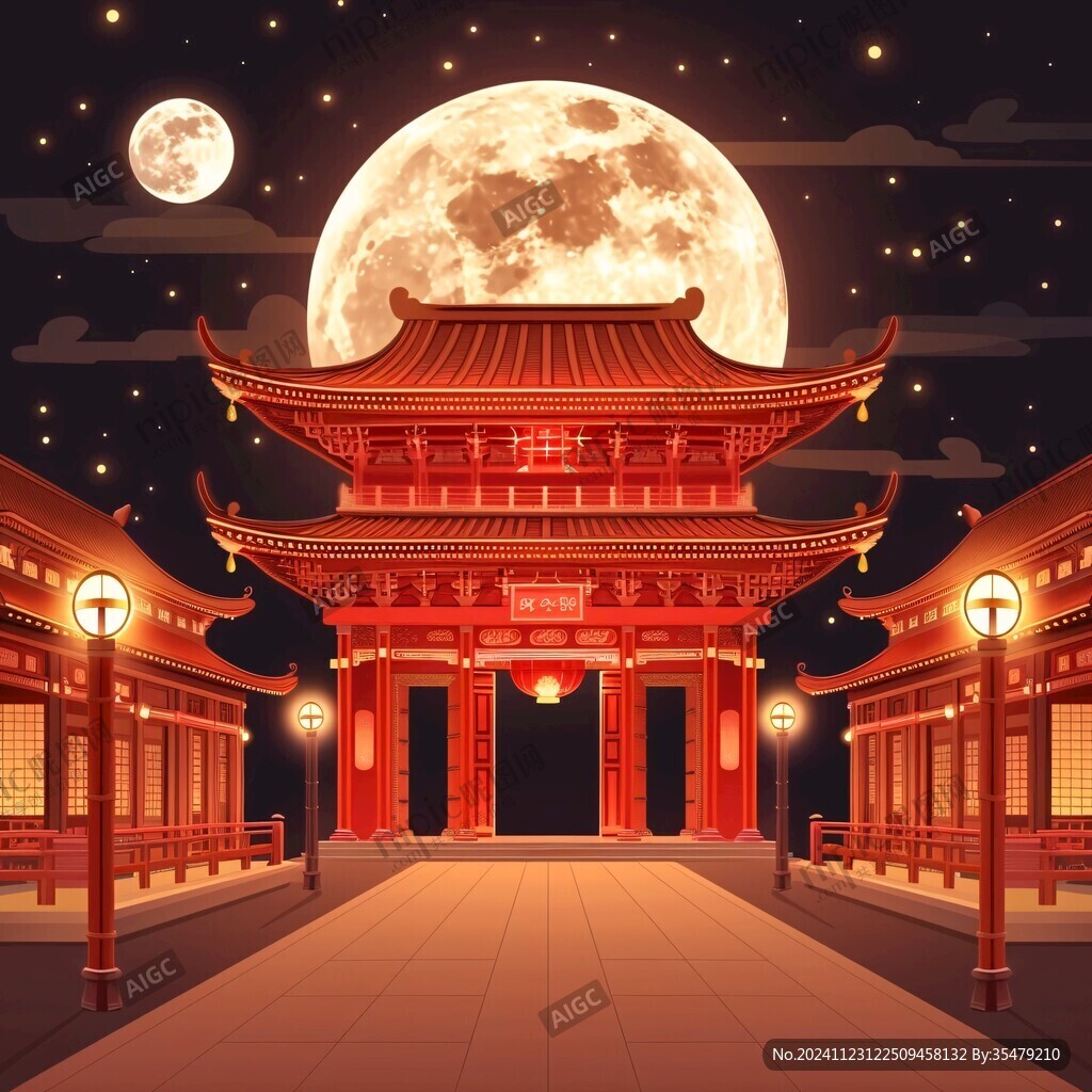 中秋门楼